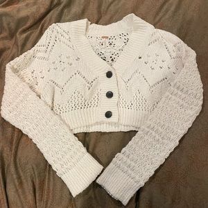 Free people cropped sweater